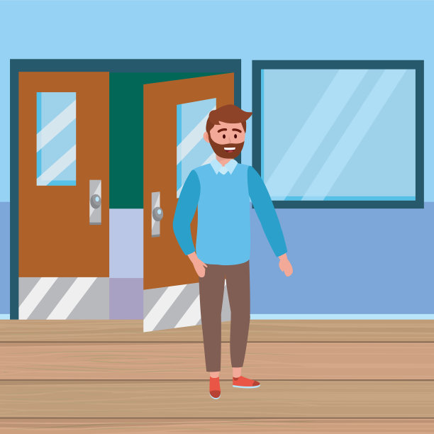 Man教师学校设计图片下载