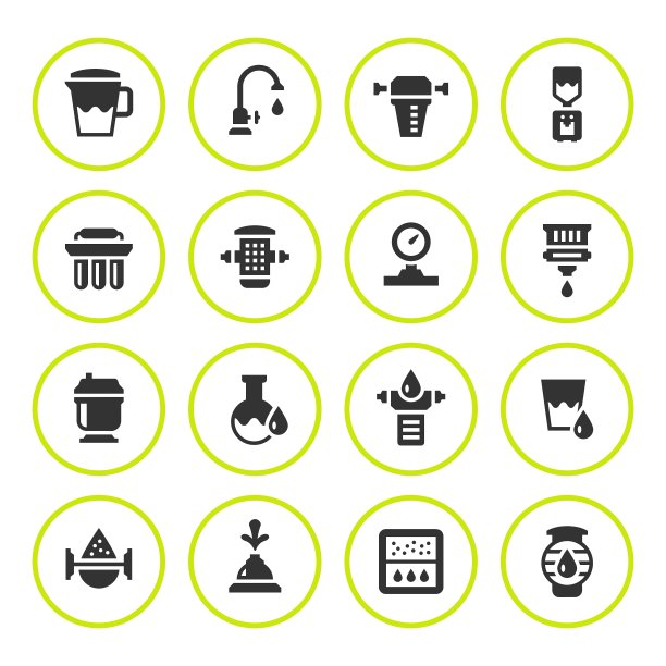 设置圆形的过滤器图标图片下载