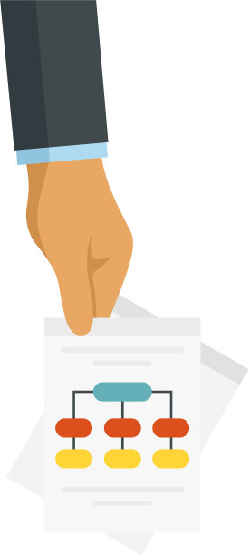 手图纸图标平面风格图片下载