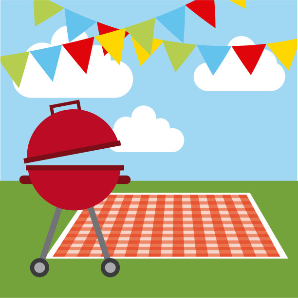野餐概念设计图片下载