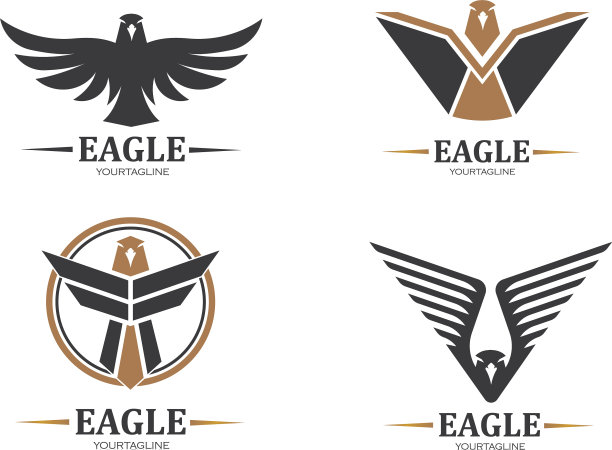 鹰鹰标志图标设计图片下载