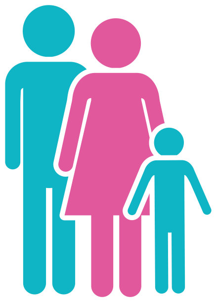 家庭象形图卡通图片下载