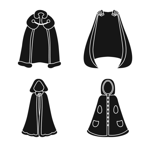 设计面料及服装标志套装图片下载