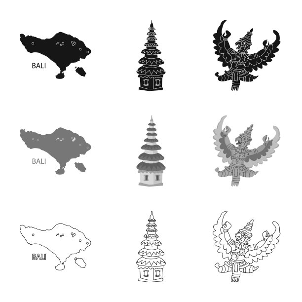 设计和旅游标志集和图片下载