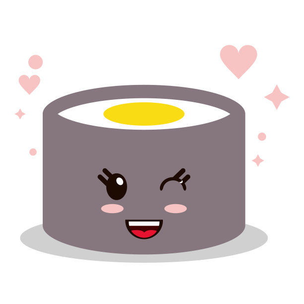 黄色卡哇伊卡通快乐可爱的图标图片下载