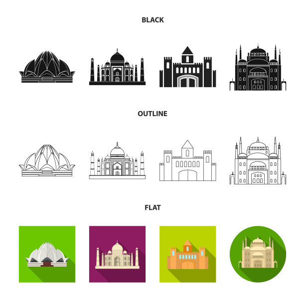 城镇和唐人街的标志图片下载