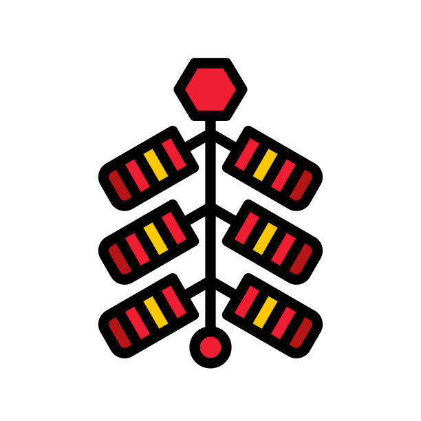 鞭炮是中国农历新年的象征图片下载