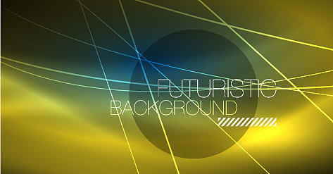 霓虹闪烁魔术背景霓虹横幅夜图片下载