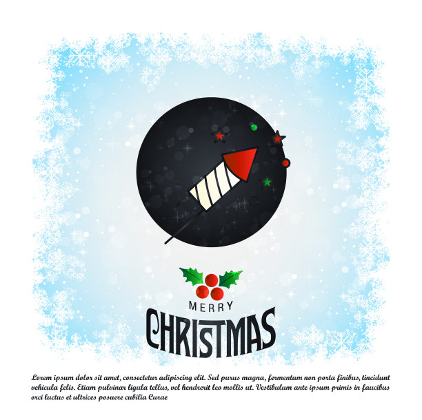 设计新颖的圣诞贺卡图片下载