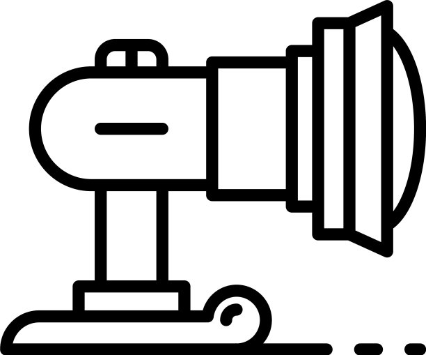 光点图标轮廓风格图片下载