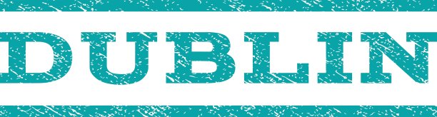 都柏林水印邮票图片下载