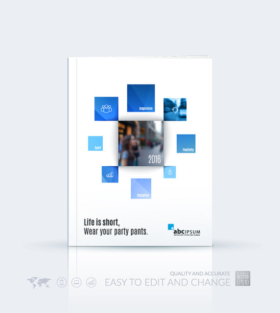 商业模板宣传册版面封面图片下载