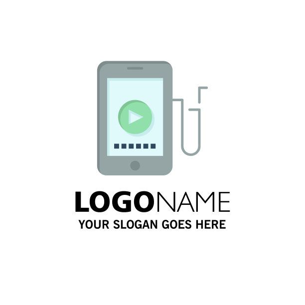 音乐移动手机教育企业标志图片下载