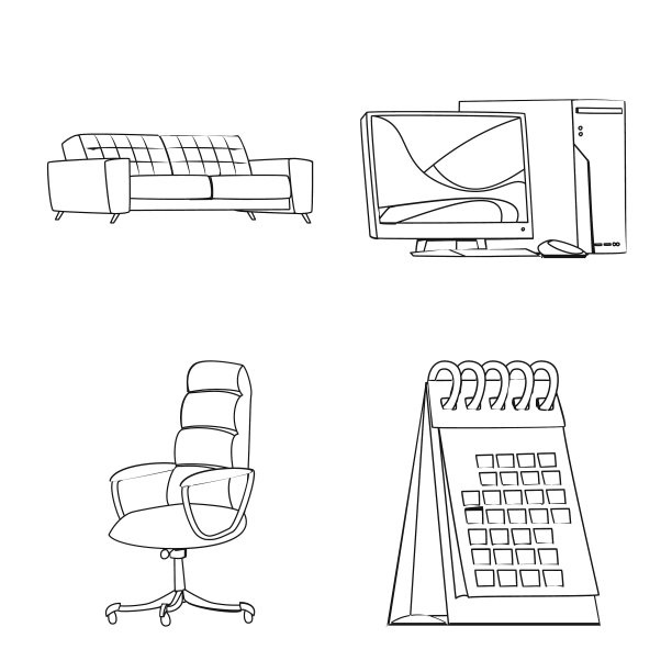 家具及作品符号图片下载