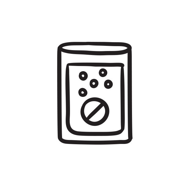 掉入水杯中的平板电脑素描图标图片下载