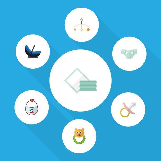 平板儿童套移动婴儿车餐巾等图片下载