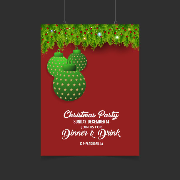 圣诞快乐2019背景抽象模板图片下载