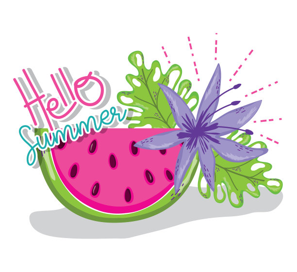 你好,夏天的漫画图片下载