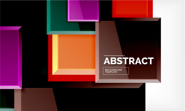 广场的几何背景图片下载