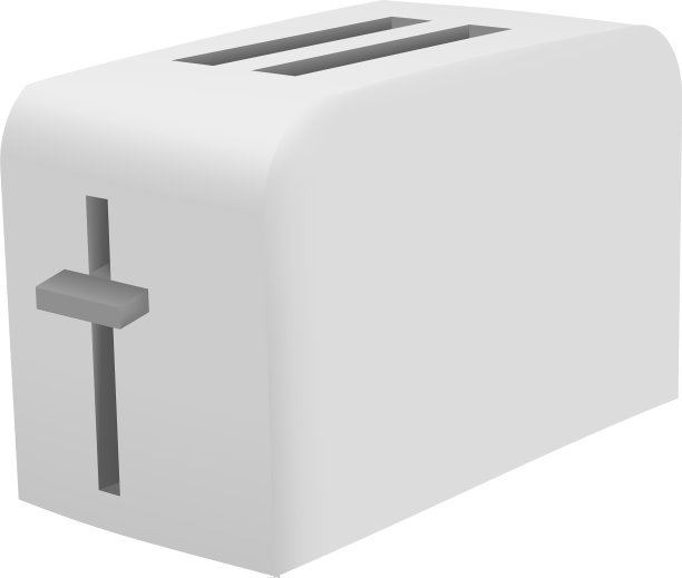 厨房烤面包机图标写实风格图片下载