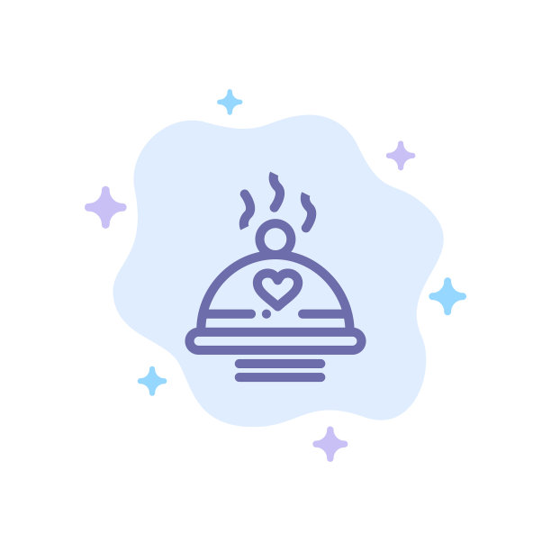 晚餐食物烧烤爱情人蓝图标图片下载