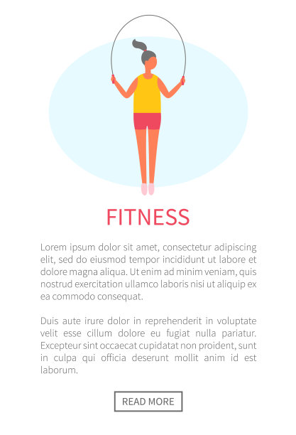 跳绳锻炼女性健身训练图片下载