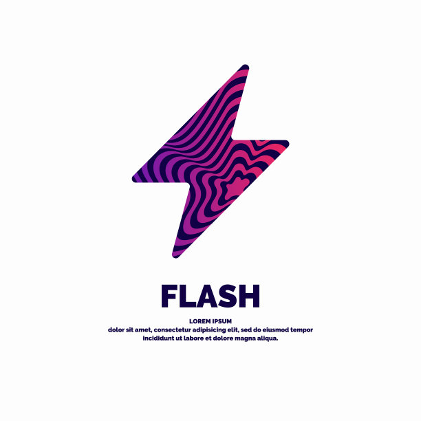 能量的标志，彩色的拉链图片下载