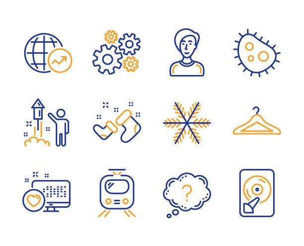 女商人问号和雪花图片下载