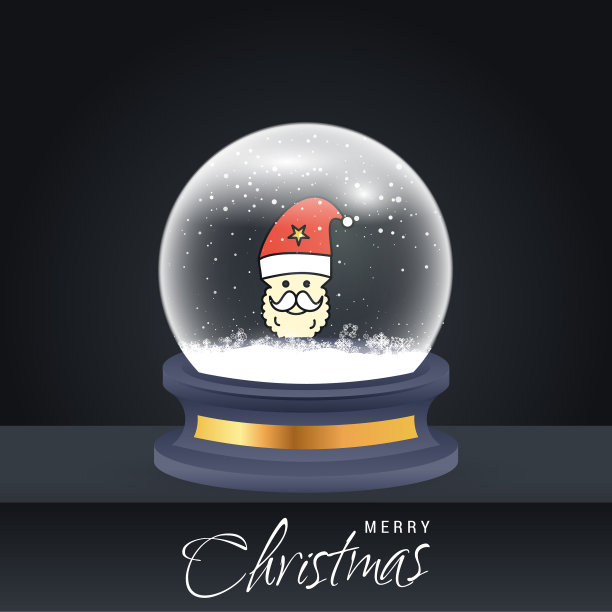 圣诞贺卡与创意优雅的设计和图片下载