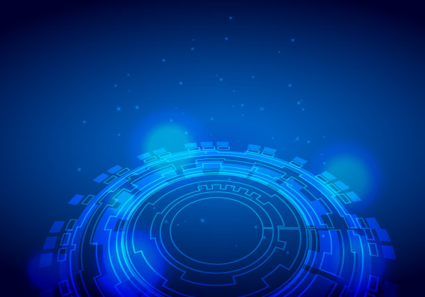 科幻未来的十字准线hud用户界面图片下载