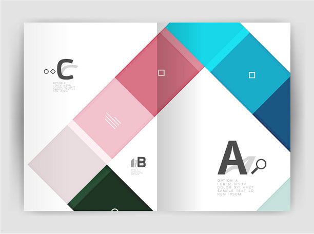 封面和封底均设a4大小版面业务图片下载