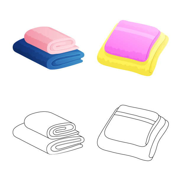 柔软和干净的符号集图片下载