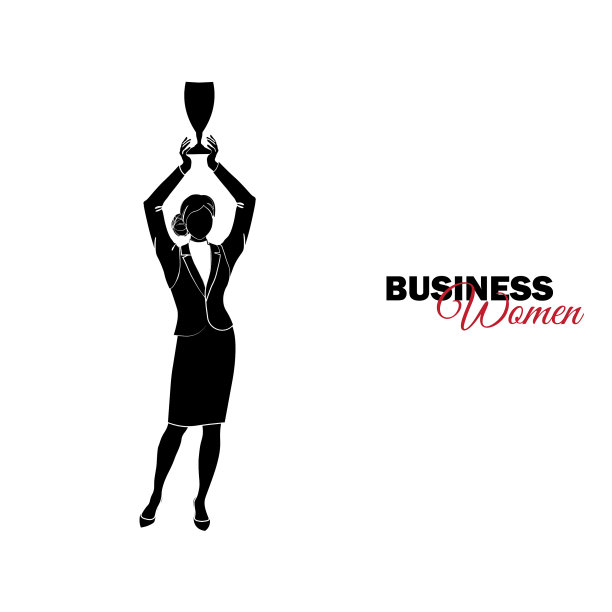 穿着西装的女商人图片下载