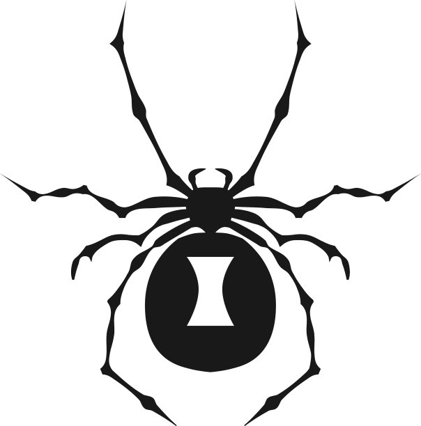 恐惧蜘蛛图标风格简单图片下载