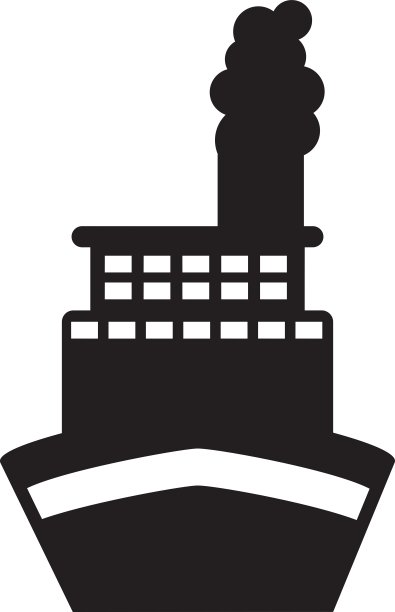 船船运输孤立图标图片下载