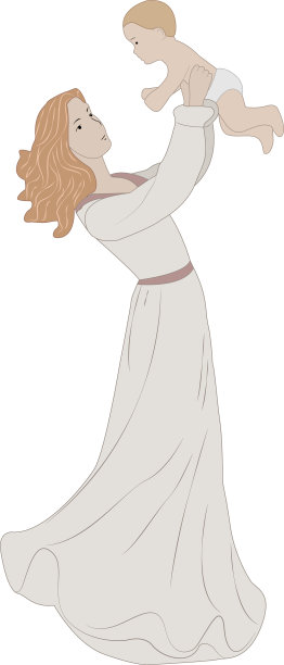 女人和孩子图片下载