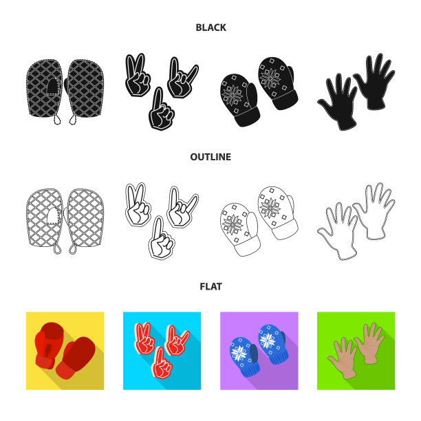 剪影和安全标志的设计图片下载