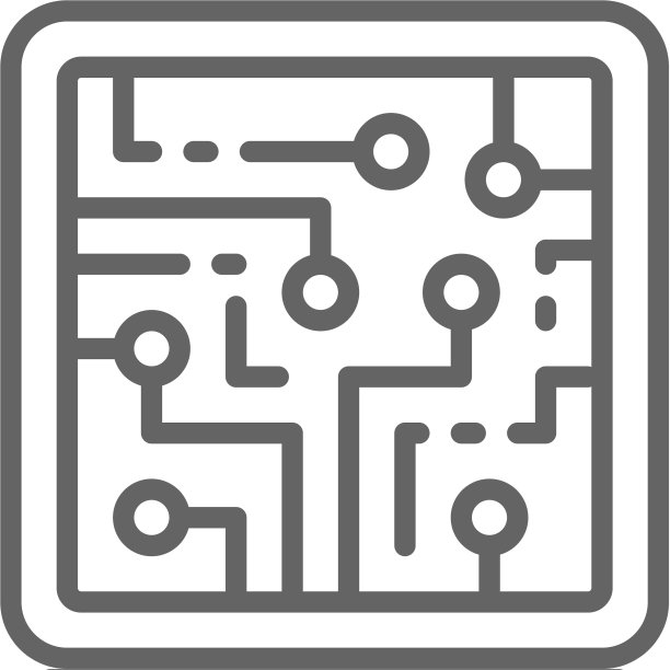 CPU电脑芯片电子电路处理器图片下载