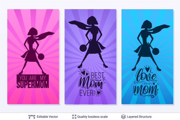 设置母亲节贺卡模板图片下载