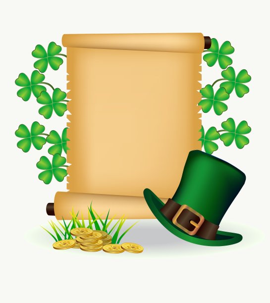 圣帕特里克节贺卡图片下载