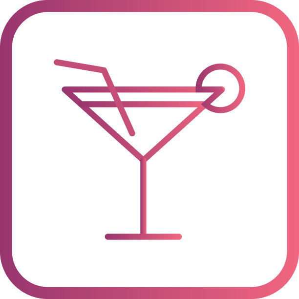 鸡尾酒的图标图片下载