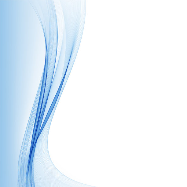 蓝色抽象波抽象背景波图片下载