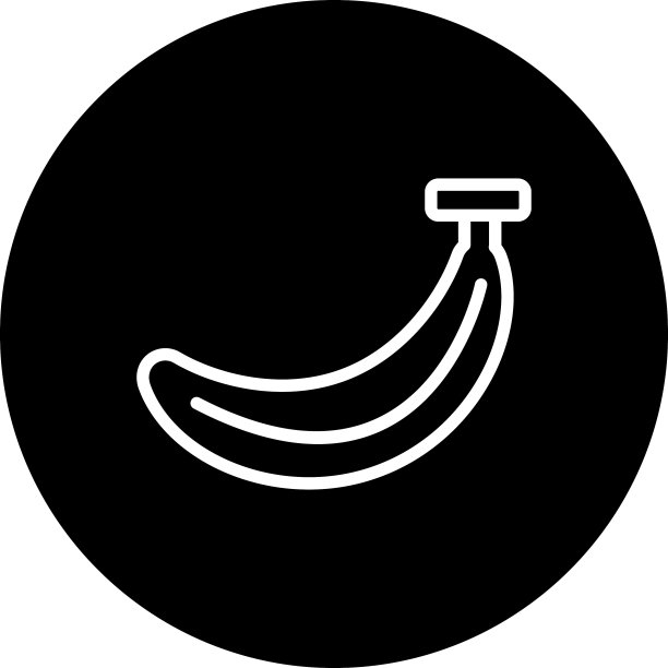 香蕉图标图片下载