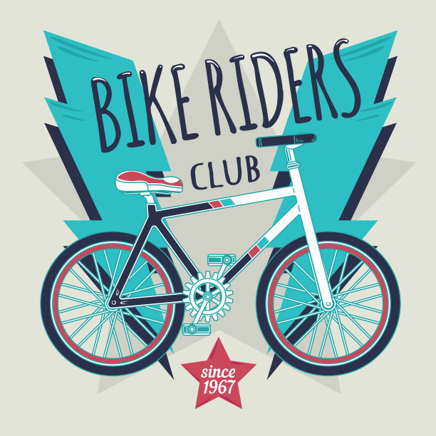 自行车和闪电图片下载