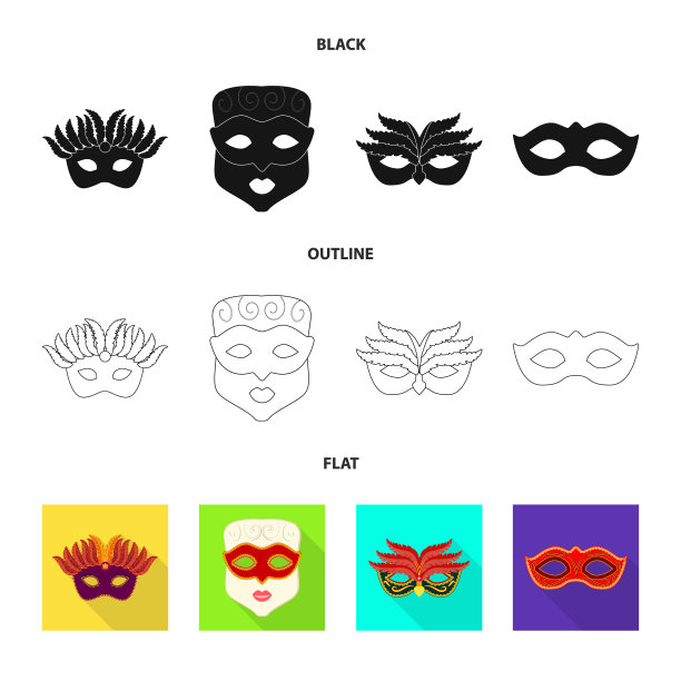 设计豪华和庆典标志套装图片下载