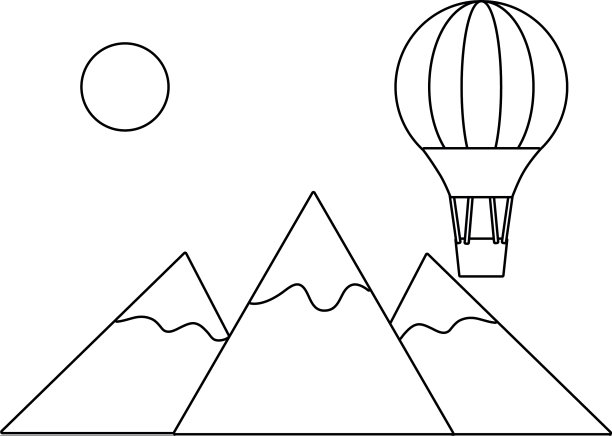 孤立的景观设计图片下载