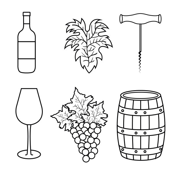 最佳酒具套装图标图片下载