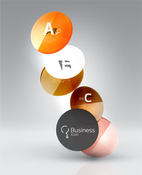 玻璃圆横幅图片下载