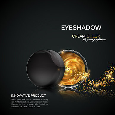 美妆眼影广告图片下载