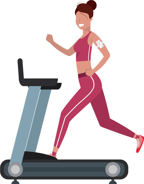 健身锻炼的卡通图片下载